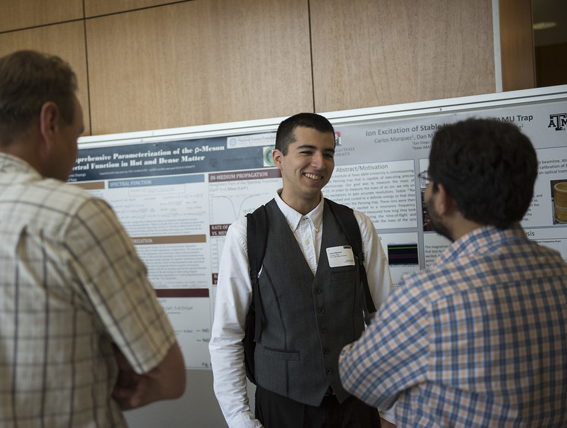 REU poster session 2017.