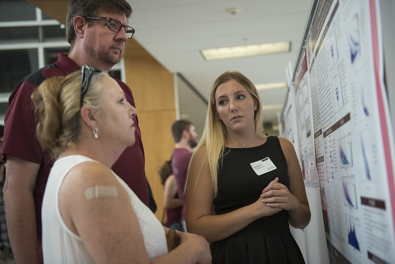 Poster session REU 2017.